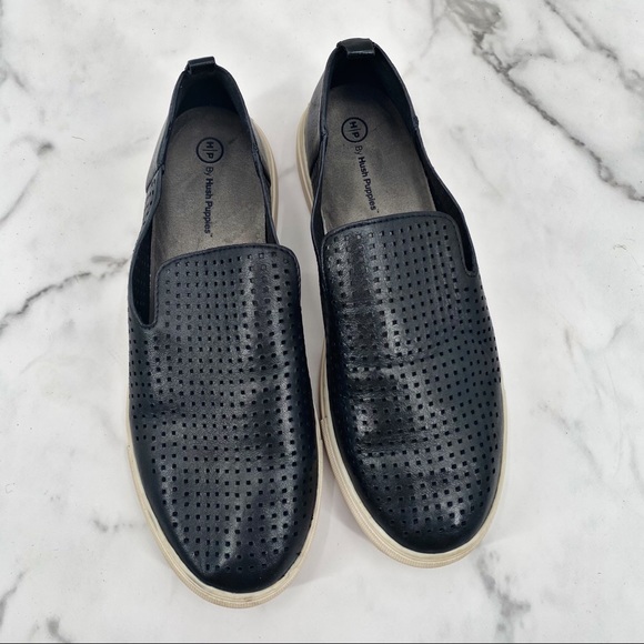 Hush Puppies Manda Perforated Slip-On Sneaker, Size 9.5 - Picture 1 of 13